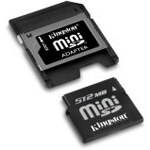 Kingston 512Mb Mini Secure Digital Card
